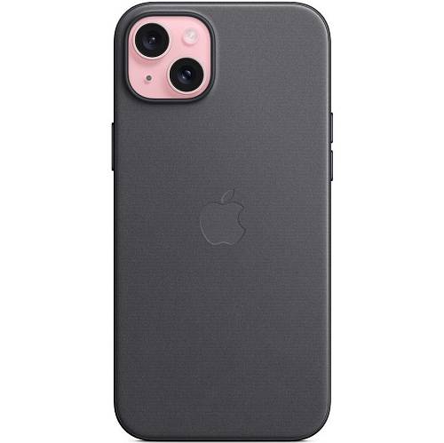 Чехол для смартфона iPhone 15 Plus FineWoven Case with MagSafe, Black